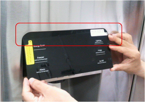 Plastic Cover Came Off Display Panel F